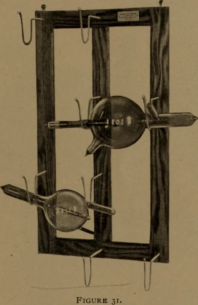 An illustration from "Roentgen" induction coils and other X-ray apparatus, 1904, leaf 46