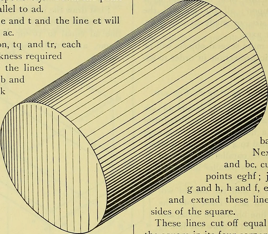 An illustration from Rogers' drawing and design; an educational treatise relating to linear drawing; machine design; working drawings; transmission methods; steam, electrical and metal working machines and parts; lathes; boiler and parts; instruments and their use; tables, etc, 1913, leaf 101