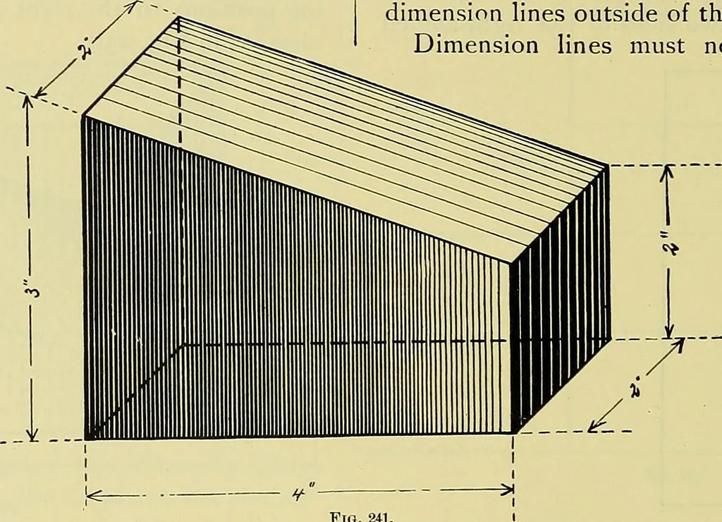 An illustration from Rogers' drawing and design; an educational treatise relating to linear drawing; machine design; working drawings; transmission methods; steam, electrical and metal working machines and parts; lathes; boiler and parts; instruments and their use; tables, etc, 1913, leaf 119