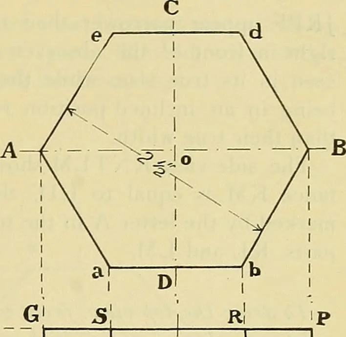 An illustration from Rogers' drawing and design; an educational treatise relating to linear drawing; machine design; working drawings; transmission methods; steam, electrical and metal working machines and parts; lathes; boiler and parts; instruments and their use; tables, etc, 1913, leaf 122