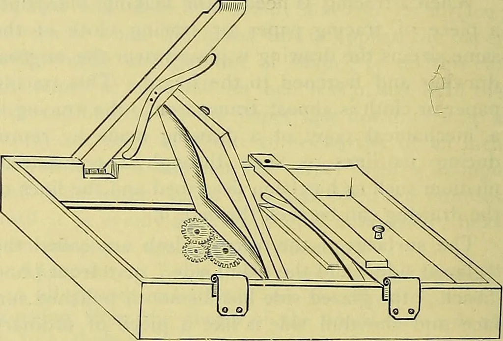 An illustration from Rogers' drawing and design; an educational treatise relating to linear drawing; machine design; working drawings; transmission methods; steam, electrical and metal working machines and parts; lathes; boiler and parts; instruments and their use; tables, etc, 1913, leaf 173