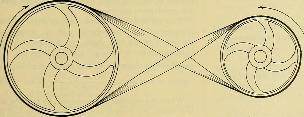 An illustration from Rogers' drawing and design; an educational treatise relating to linear drawing; machine design; working drawings; transmission methods; steam, electrical and metal working machines and parts; lathes; boiler and parts; instruments and their use; tables, etc, 1913, leaf 242