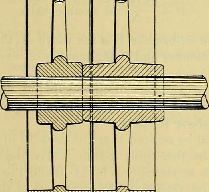 An illustration from Rogers' drawing and design; an educational treatise relating to linear drawing; machine design; working drawings; transmission methods; steam, electrical and metal working machines and parts; lathes; boiler and parts; instruments and their use; tables, etc, 1913, leaf 248