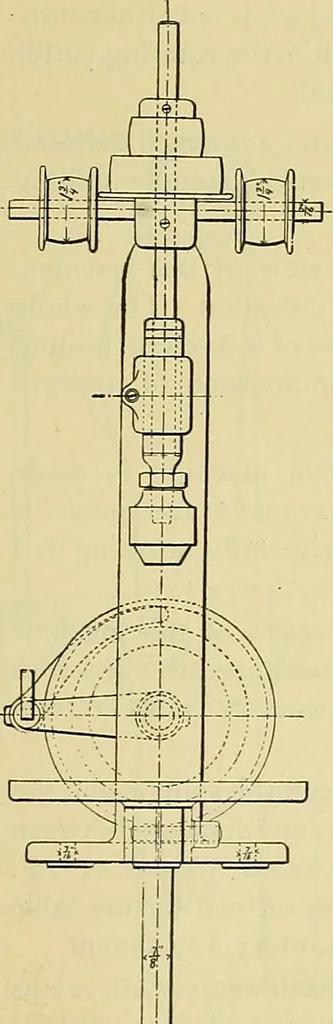 An illustration from Rogers' drawing and design; an educational treatise relating to linear drawing; machine design; working drawings; transmission methods; steam, electrical and metal working machines and parts; lathes; boiler and parts; instruments and their use; tables, etc, 1913, leaf 290