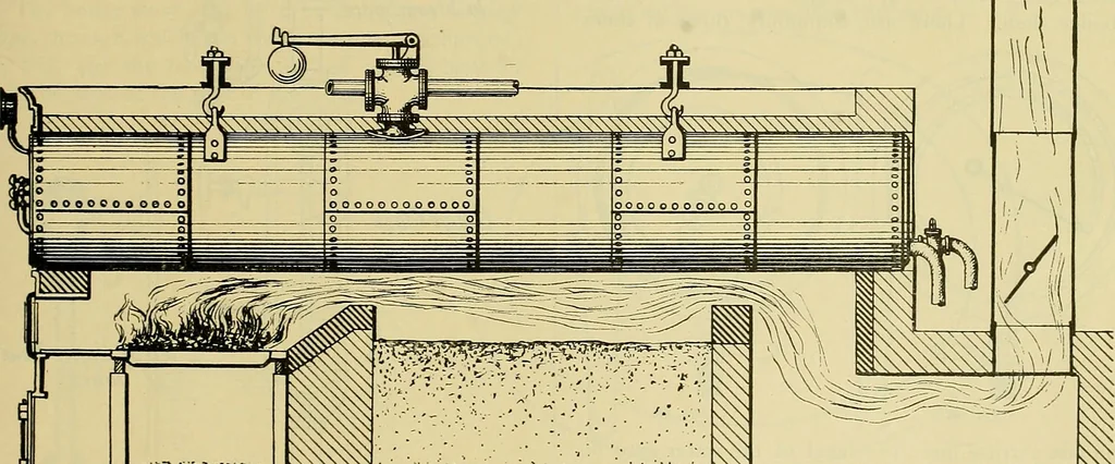 An illustration from Rogers' drawing and design; an educational treatise relating to linear drawing; machine design; working drawings; transmission methods; steam, electrical and metal working machines and parts; lathes; boiler and parts; instruments and their use; tables, etc, 1913, leaf 308