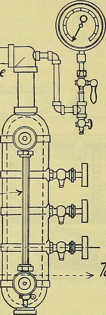 An illustration from Rogers' drawing and design; an educational treatise relating to linear drawing; machine design; working drawings; transmission methods; steam, electrical and metal working machines and parts; lathes; boiler and parts; instruments and their use; tables, etc, 1913, leaf 309