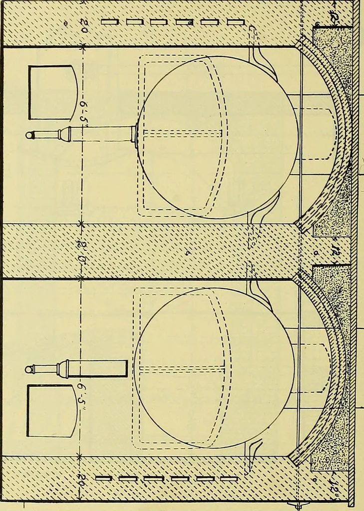 An illustration from Rogers' drawing and design; an educational treatise relating to linear drawing; machine design; working drawings; transmission methods; steam, electrical and metal working machines and parts; lathes; boiler and parts; instruments and their use; tables, etc, 1913, leaf 315
