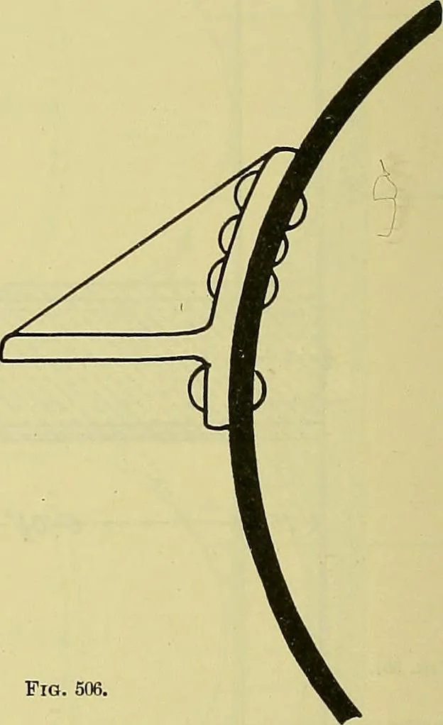 An illustration from Rogers' drawing and design; an educational treatise relating to linear drawing; machine design; working drawings; transmission methods; steam, electrical and metal working machines and parts; lathes; boiler and parts; instruments and their use; tables, etc, 1913, leaf 317