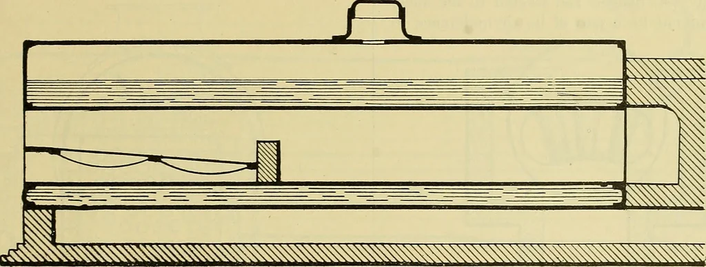 An illustration from Rogers' drawing and design; an educational treatise relating to linear drawing; machine design; working drawings; transmission methods; steam, electrical and metal working machines and parts; lathes; boiler and parts; instruments and their use; tables, etc, 1913, leaf 318