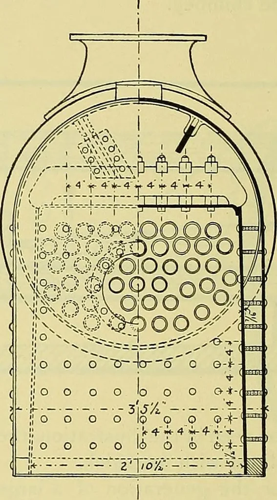 An illustration from Rogers' drawing and design; an educational treatise relating to linear drawing; machine design; working drawings; transmission methods; steam, electrical and metal working machines and parts; lathes; boiler and parts; instruments and their use; tables, etc, 1913, leaf 319