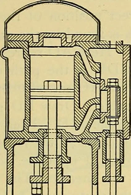An illustration from Rogers' drawing and design; an educational treatise relating to linear drawing; machine design; working drawings; transmission methods; steam, electrical and metal working machines and parts; lathes; boiler and parts; instruments and their use; tables, etc, 1913, leaf 342