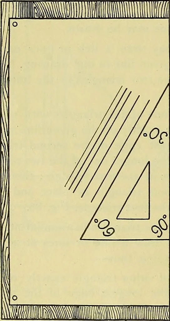 An illustration from Rogers' drawing and design; an educational treatise relating to linear drawing; machine design; working drawings; transmission methods; steam, electrical and metal working machines and parts; lathes; boiler and parts; instruments and their use; tables, etc, 1913, leaf 35