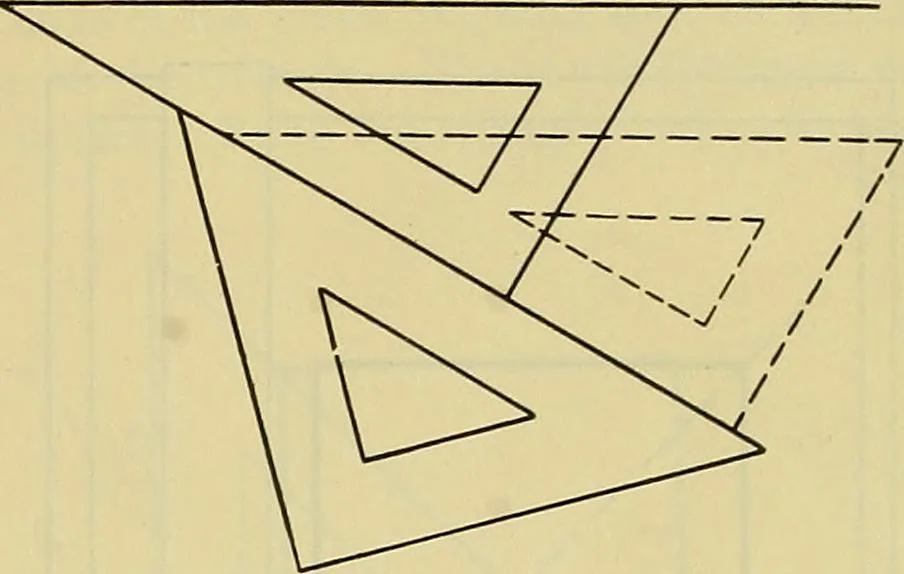An illustration from Rogers' drawing and design; an educational treatise relating to linear drawing; machine design; working drawings; transmission methods; steam, electrical and metal working machines and parts; lathes; boiler and parts; instruments and their use; tables, etc, 1913, leaf 36