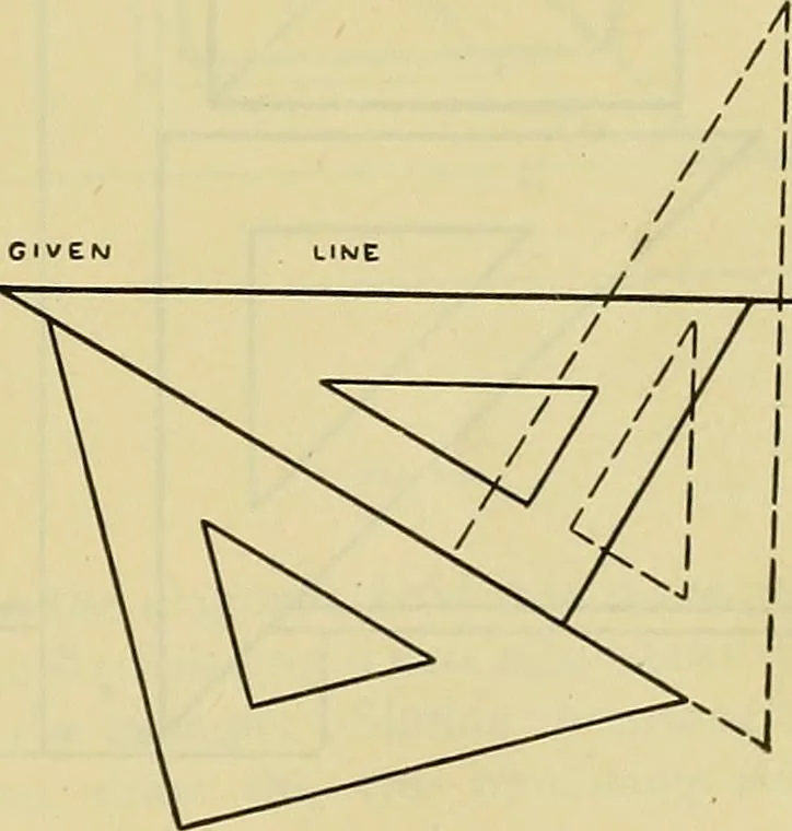An illustration from Rogers' drawing and design; an educational treatise relating to linear drawing; machine design; working drawings; transmission methods; steam, electrical and metal working machines and parts; lathes; boiler and parts; instruments and their use; tables, etc, 1913, leaf 36