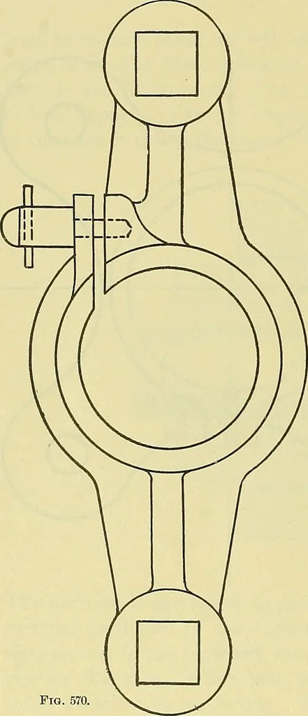 An illustration from Rogers' drawing and design; an educational treatise relating to linear drawing; machine design; working drawings; transmission methods; steam, electrical and metal working machines and parts; lathes; boiler and parts; instruments and their use; tables, etc, 1913, leaf 373