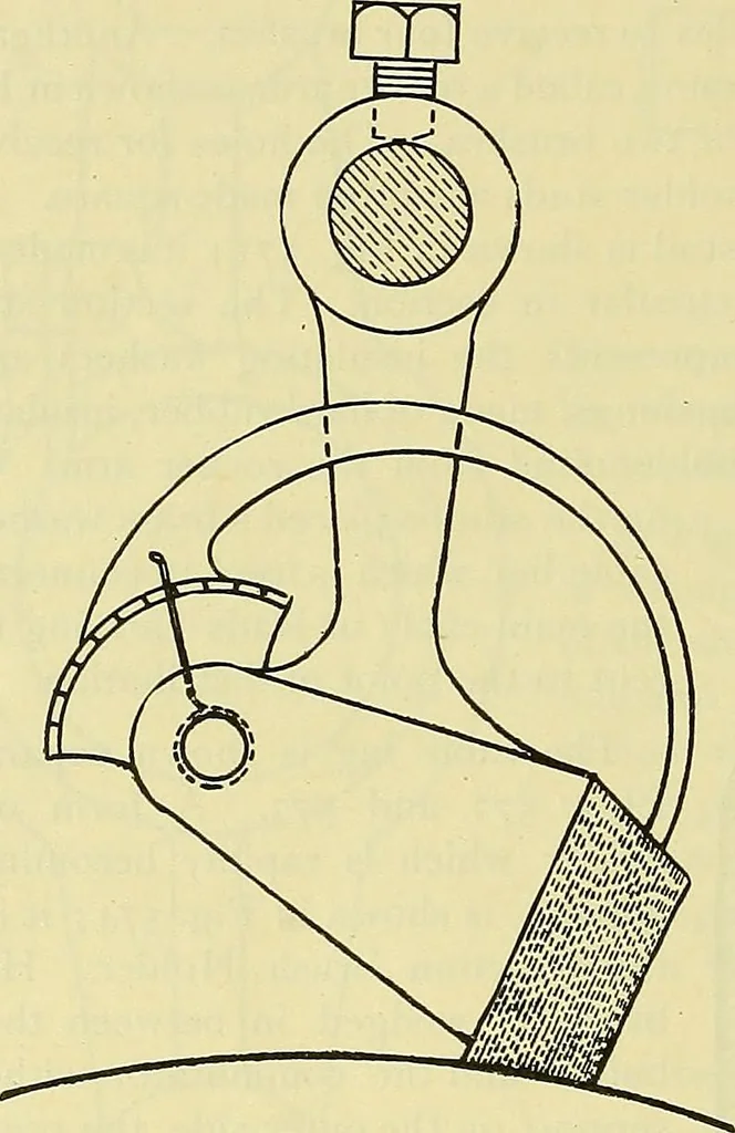 An illustration from Rogers' drawing and design; an educational treatise relating to linear drawing; machine design; working drawings; transmission methods; steam, electrical and metal working machines and parts; lathes; boiler and parts; instruments and their use; tables, etc, 1913, leaf 375
