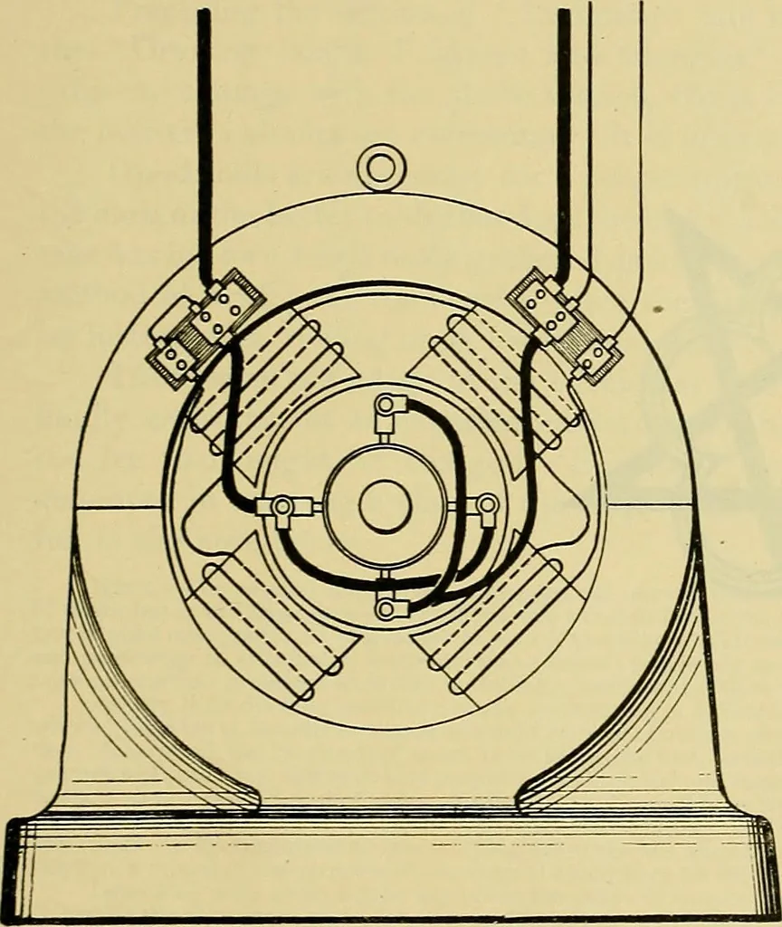 An illustration from Rogers' drawing and design; an educational treatise relating to linear drawing; machine design; working drawings; transmission methods; steam, electrical and metal working machines and parts; lathes; boiler and parts; instruments and their use; tables, etc, 1913, leaf 376