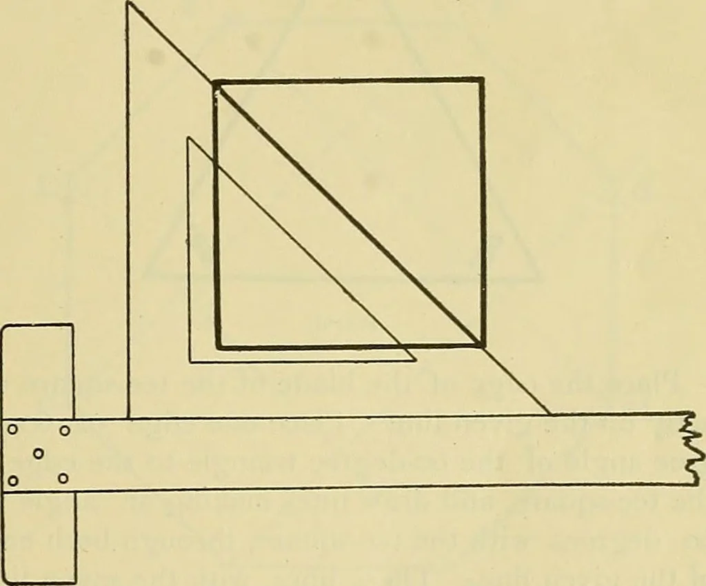 An illustration from Rogers' drawing and design; an educational treatise relating to linear drawing; machine design; working drawings; transmission methods; steam, electrical and metal working machines and parts; lathes; boiler and parts; instruments and their use; tables, etc, 1913, leaf 38
