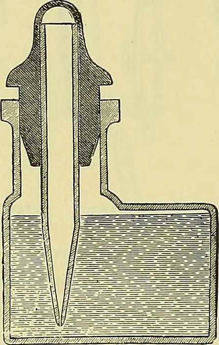 An illustration from Rogers' drawing and design; an educational treatise relating to linear drawing; machine design; working drawings; transmission methods; steam, electrical and metal working machines and parts; lathes; boiler and parts; instruments and their use; tables, etc, 1913, leaf 383