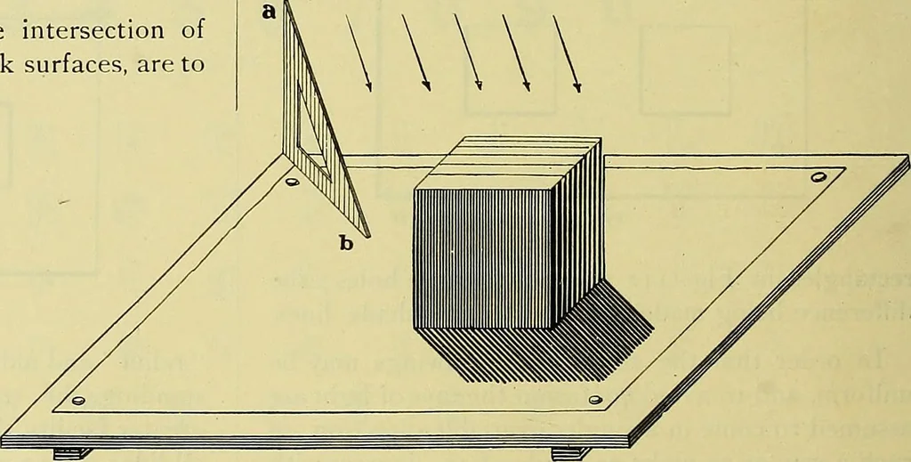 An illustration from Rogers' drawing and design; an educational treatise relating to linear drawing; machine design; working drawings; transmission methods; steam, electrical and metal working machines and parts; lathes; boiler and parts; instruments and their use; tables, etc, 1913, leaf 55