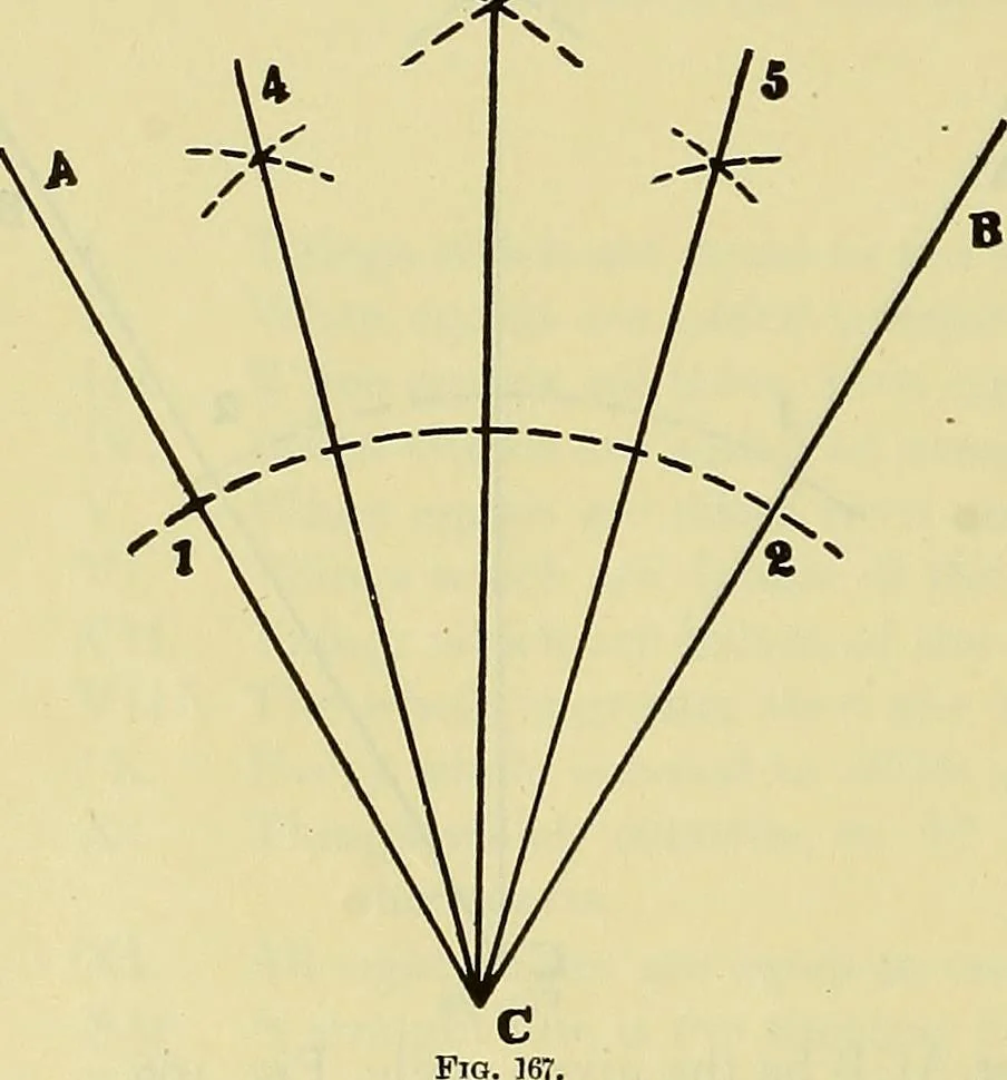 An illustration from Rogers' drawing and design; an educational treatise relating to linear drawing; machine design; working drawings; transmission methods; steam, electrical and metal working machines and parts; lathes; boiler and parts; instruments and their use; tables, etc, 1913, leaf 75