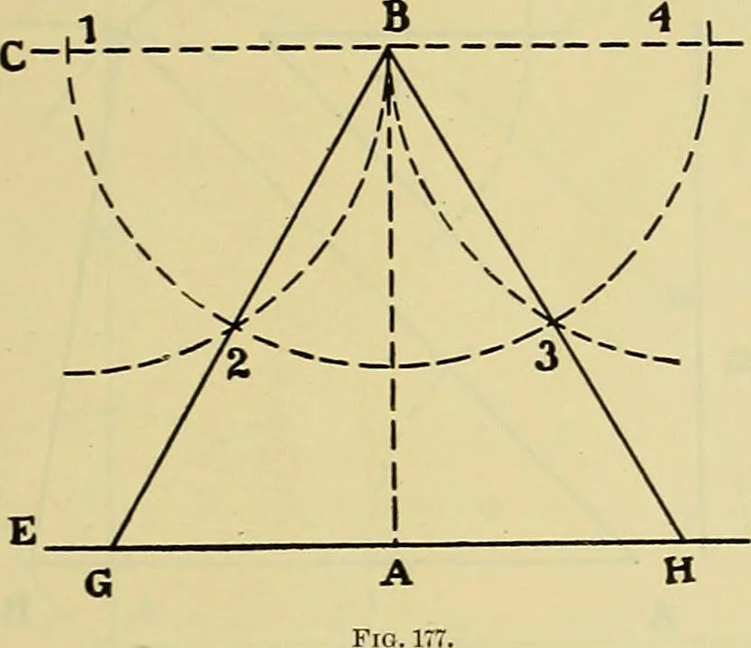 An illustration from Rogers' drawing and design; an educational treatise relating to linear drawing; machine design; working drawings; transmission methods; steam, electrical and metal working machines and parts; lathes; boiler and parts; instruments and their use; tables, etc, 1913, leaf 80