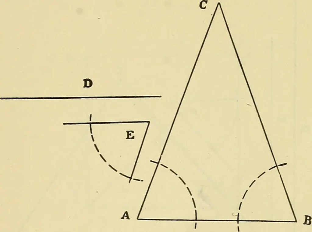 An illustration from Rogers' drawing and design; an educational treatise relating to linear drawing; machine design; working drawings; transmission methods; steam, electrical and metal working machines and parts; lathes; boiler and parts; instruments and their use; tables, etc, 1913, leaf 80
