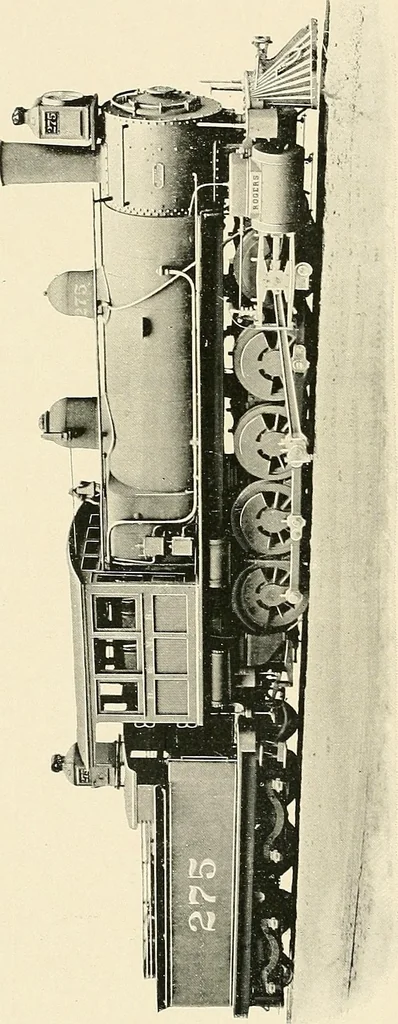 An illustration from The Rogers locomotive company, Paterson, New Jersey., 1897, leaf 101
