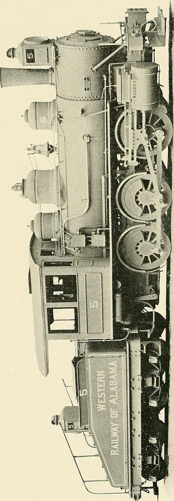 An illustration from The Rogers locomotive company, Paterson, New Jersey., 1897, leaf 105