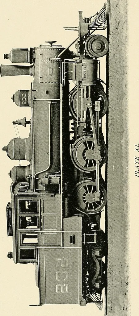 An illustration from The Rogers locomotive company, Paterson, New Jersey., 1897, leaf 121