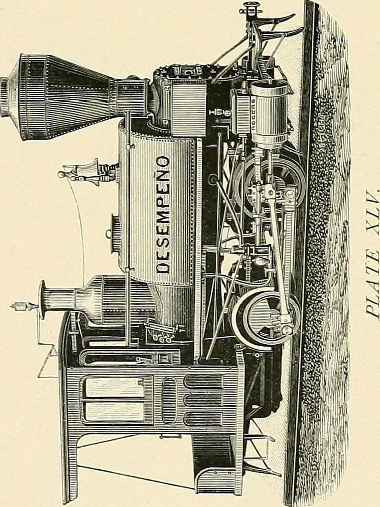 An illustration from The Rogers locomotive company, Paterson, New Jersey., 1897, leaf 131