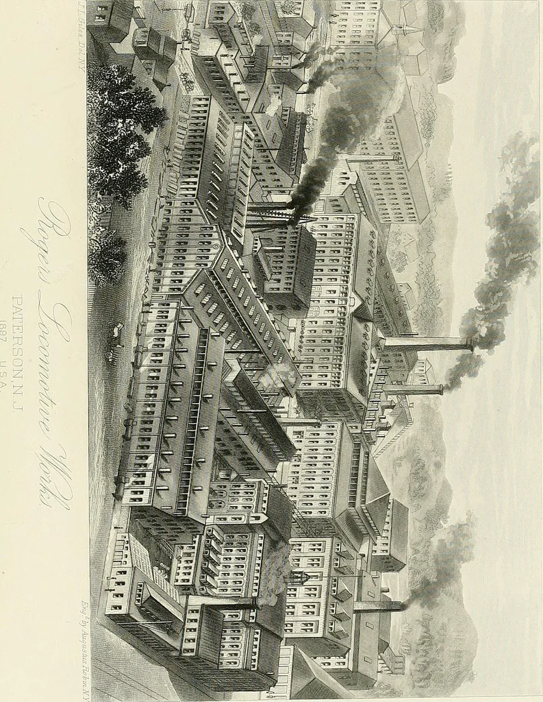 An illustration from The Rogers locomotive company, Paterson, New Jersey., 1897, leaf 14