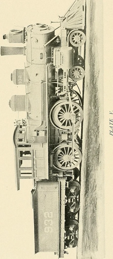 An illustration from The Rogers locomotive company, Paterson, New Jersey., 1897, leaf 51
