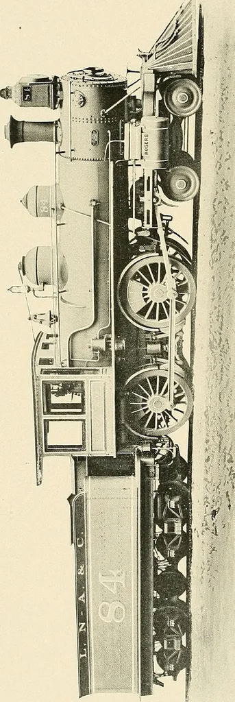 An illustration from The Rogers locomotive company, Paterson, New Jersey., 1897, leaf 55