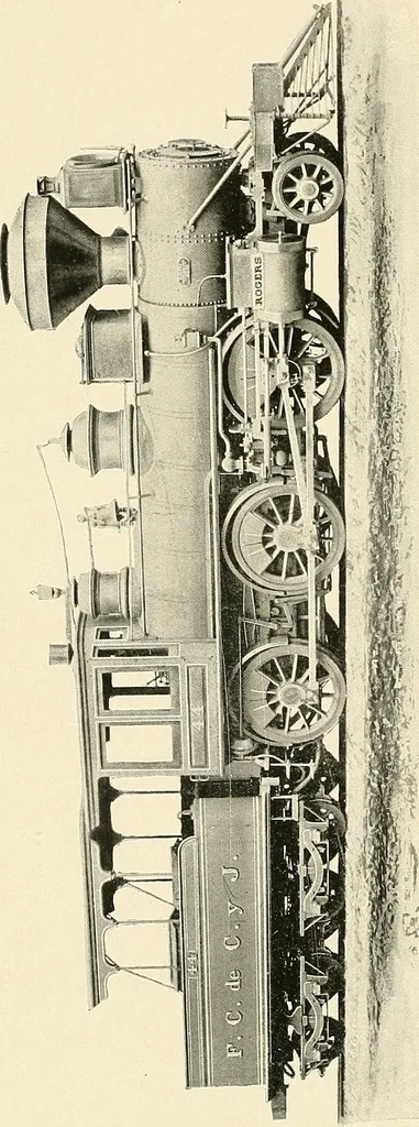 An illustration from The Rogers locomotive company, Paterson, New Jersey., 1897, leaf 61
