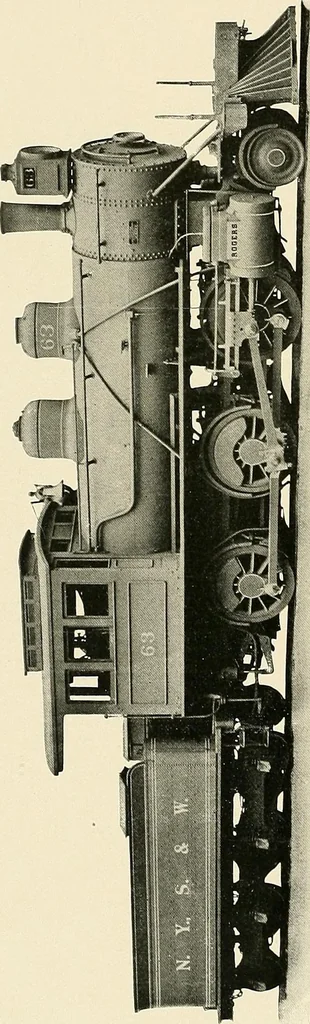 An illustration from The Rogers locomotive company, Paterson, New Jersey., 1897, leaf 65