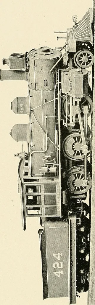 An illustration from The Rogers locomotive company, Paterson, New Jersey., 1897, leaf 75