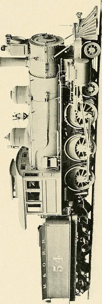 An illustration from The Rogers locomotive company, Paterson, New Jersey., 1897, leaf 77