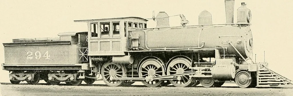An illustration from The Rogers locomotive company, Paterson, New Jersey., 1897, leaf 85