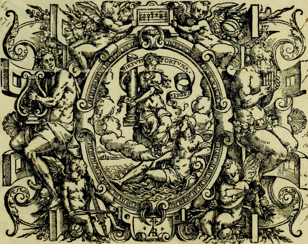An illustration from Roland, tragedie, 1685, leaf 4