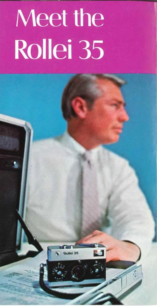 An illustration from Rollei 35 Camera 1970, 1970, leaf 1