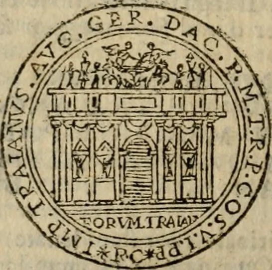An illustration from Roma antica, 1666, leaf 295