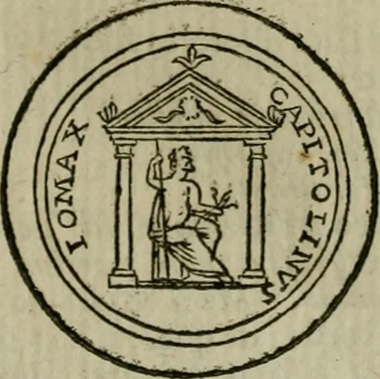 An illustration from Roma antica, 1666, leaf 338