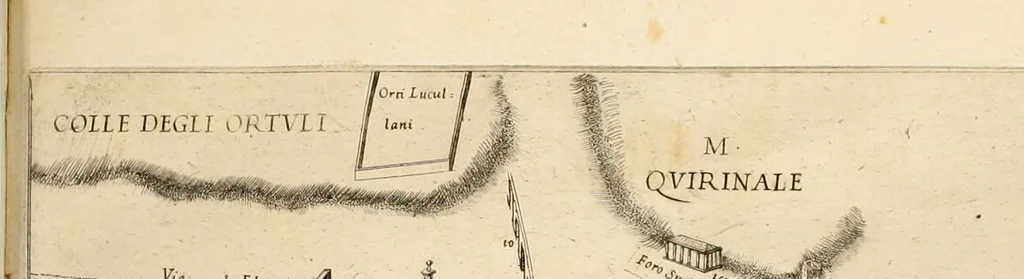 An illustration from Roma antica, 1666, leaf 375