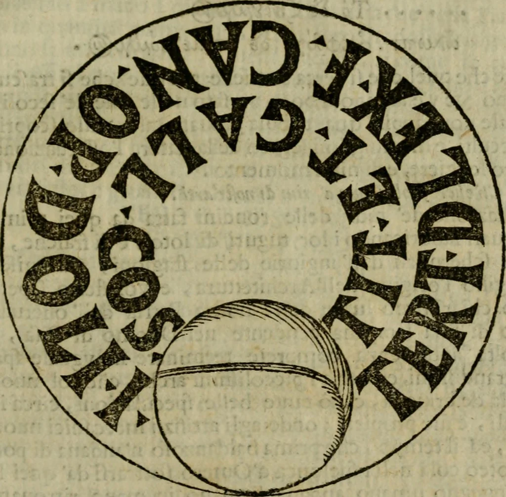 An illustration from Roma antica, 1666, leaf 628