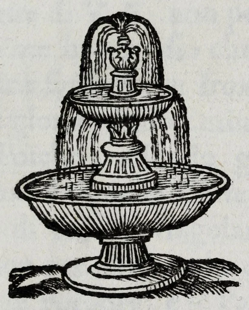 An illustration from Roma antica e moderna : nella quale si contengono chiese, monasterij, hospedali, compagnie, collegij, e seminarij, tempij, teatri, anfiteatri, naumachie, cerchi, fori, curie, palazzi, e statue, librerie, musei, pitture, scolture, & i nomi de gli artefici : indice de' sommi pontefici, imperatori, e duchi : con vna copiosissima tauola, & altre nuoue aggiunte, 1653, leaf 7