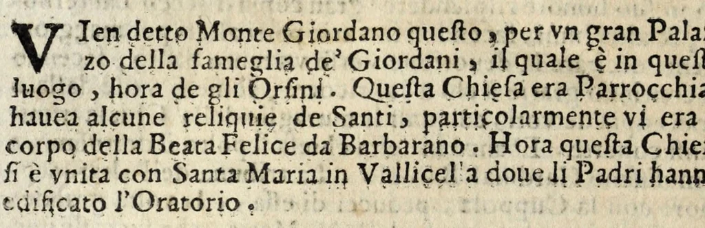 An illustration from Roma antica e moderna : nella quale si contengono chiese, monasterij, hospedali, compagnie, collegij e seminarij : tempij, teatri, anfiteatri, naumachie, cerchi, fori, curie, palazzi e statue : librarie, musei, pitture, scolture, & i nomi de gli artifici : indice de' sommi pontefici, imperatori, rè, e duchi : con vna copiosissima tauola, e aggiunta di tutte le cose notabili fatte sino al presente, 1677, leaf 274