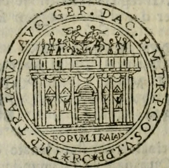 An illustration from Roma antica, 1666, leaf 297