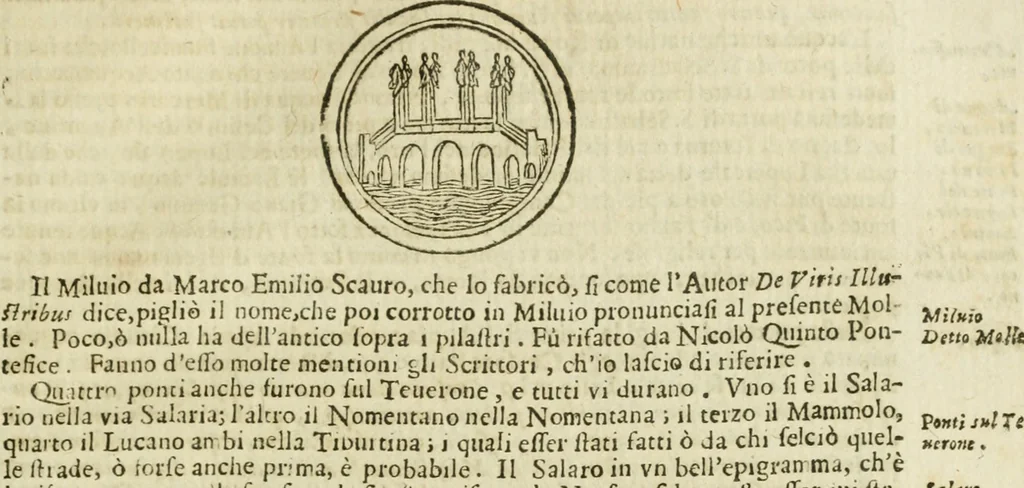 An illustration from Roma antica, 1666, leaf 540