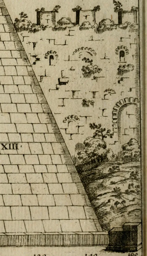 An illustration from Roma antica, 1666, leaf 589